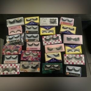 Assorted 3D Eyelashes Collection